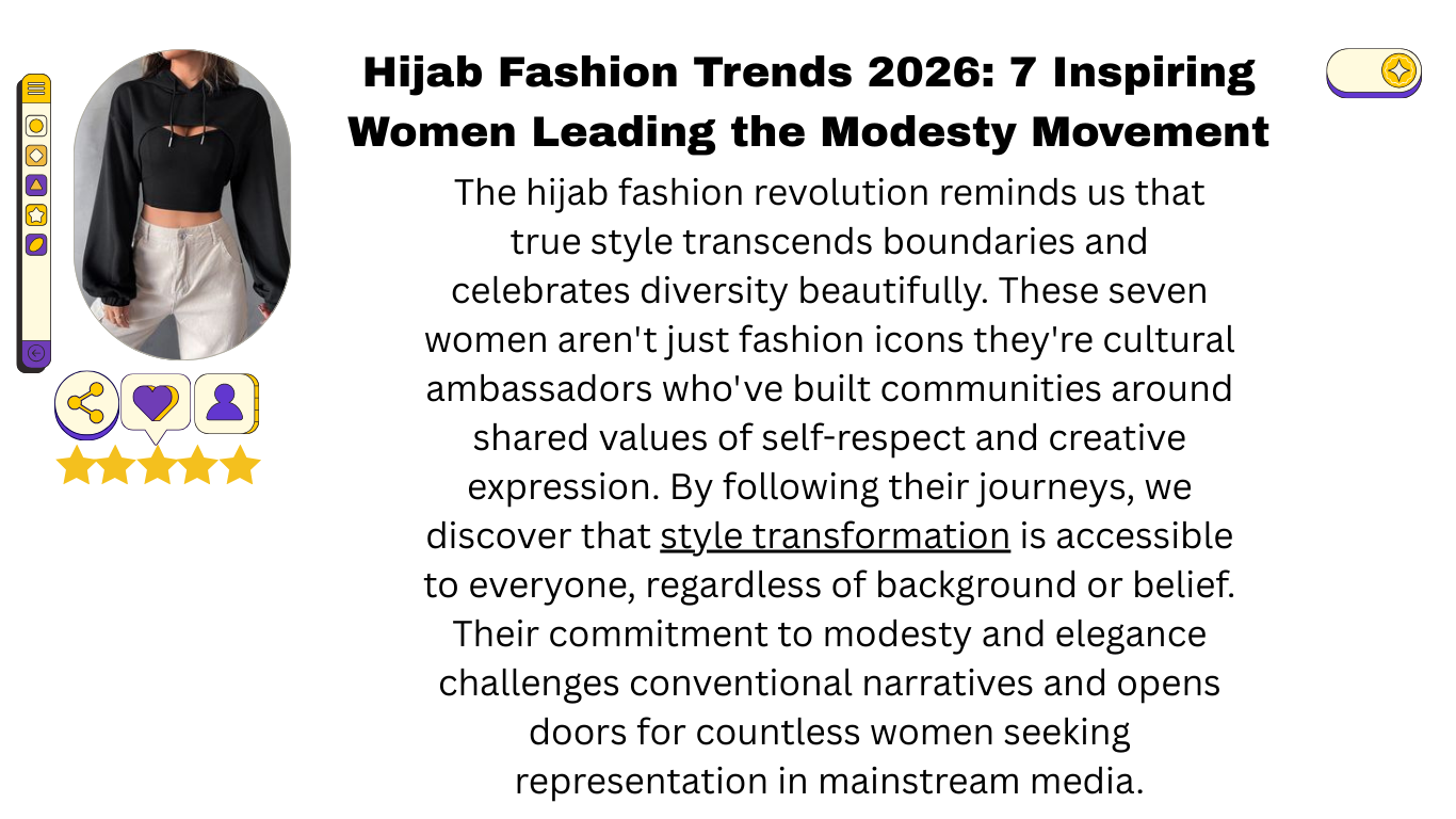 Hijab Fashion Trends 2026: 7 Inspiring Women Leading the Modesty Movement