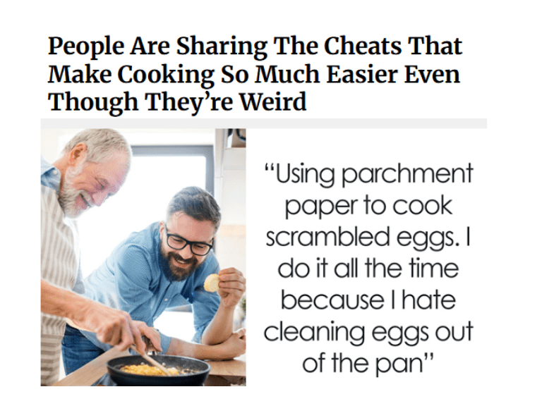 People Are Sharing The Cheats That Make Cooking So Much Easier Even Though They’re Weird