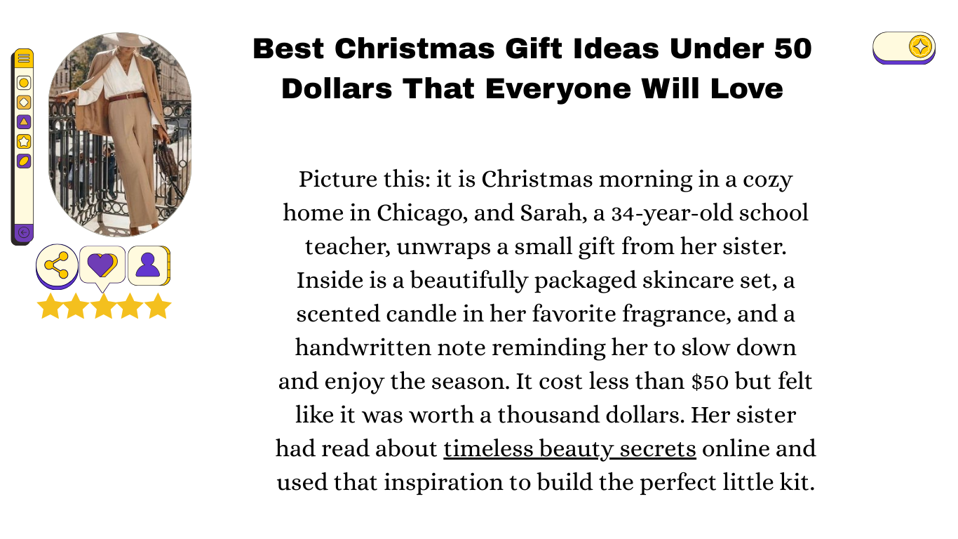 Best Christmas Gift Ideas Under 50 Dollars That Everyone Will Love