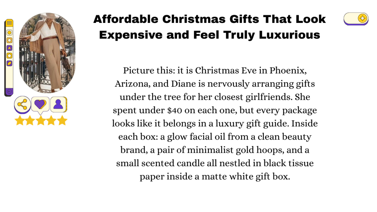 Affordable Christmas Gifts That Look Expensive and Feel Truly Luxurious