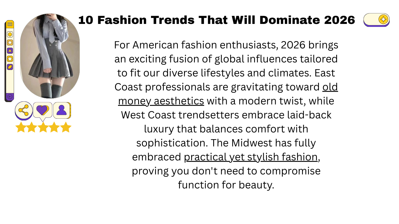 10 Fashion Trends That Will Dominate 2026 – Must-Know Styles Before Everyone Else